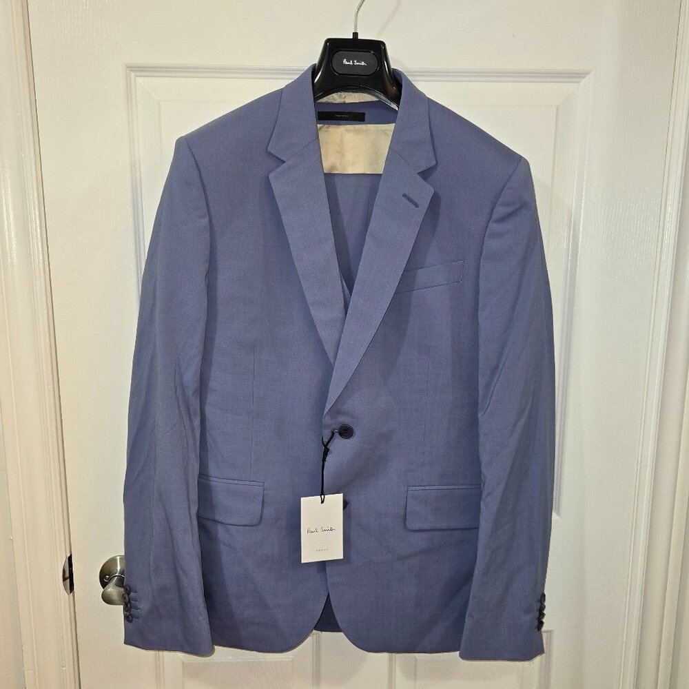 Paul Smith Italian Made Gents Tailored Fit Travel 3-Piece Suit